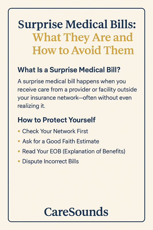 Surprise Medical Bills: What They Are and How to Avoid Them